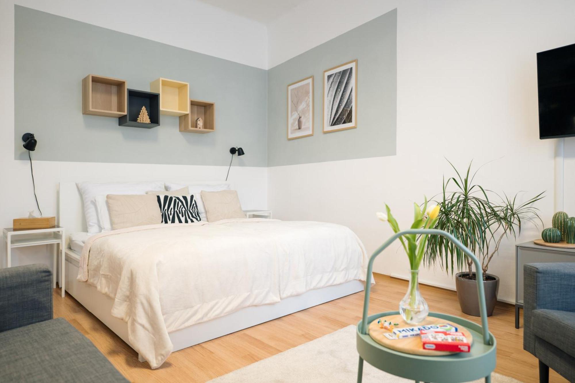 7 NIGHTS Apartments Dominikánské n. Brno Esterno foto