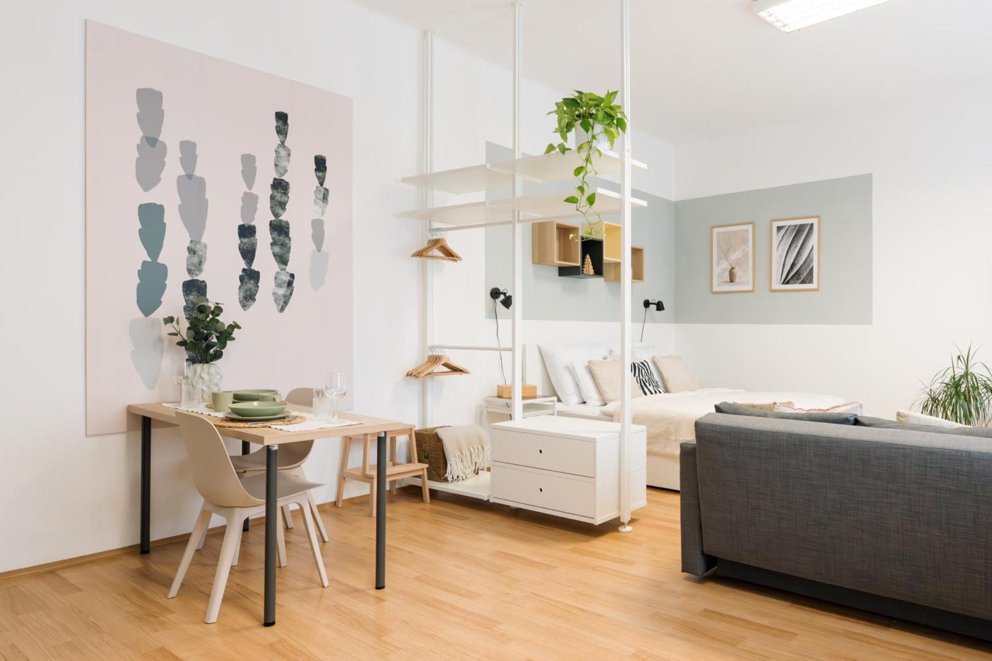 7 NIGHTS Apartments Dominikánské n. Brno Esterno foto