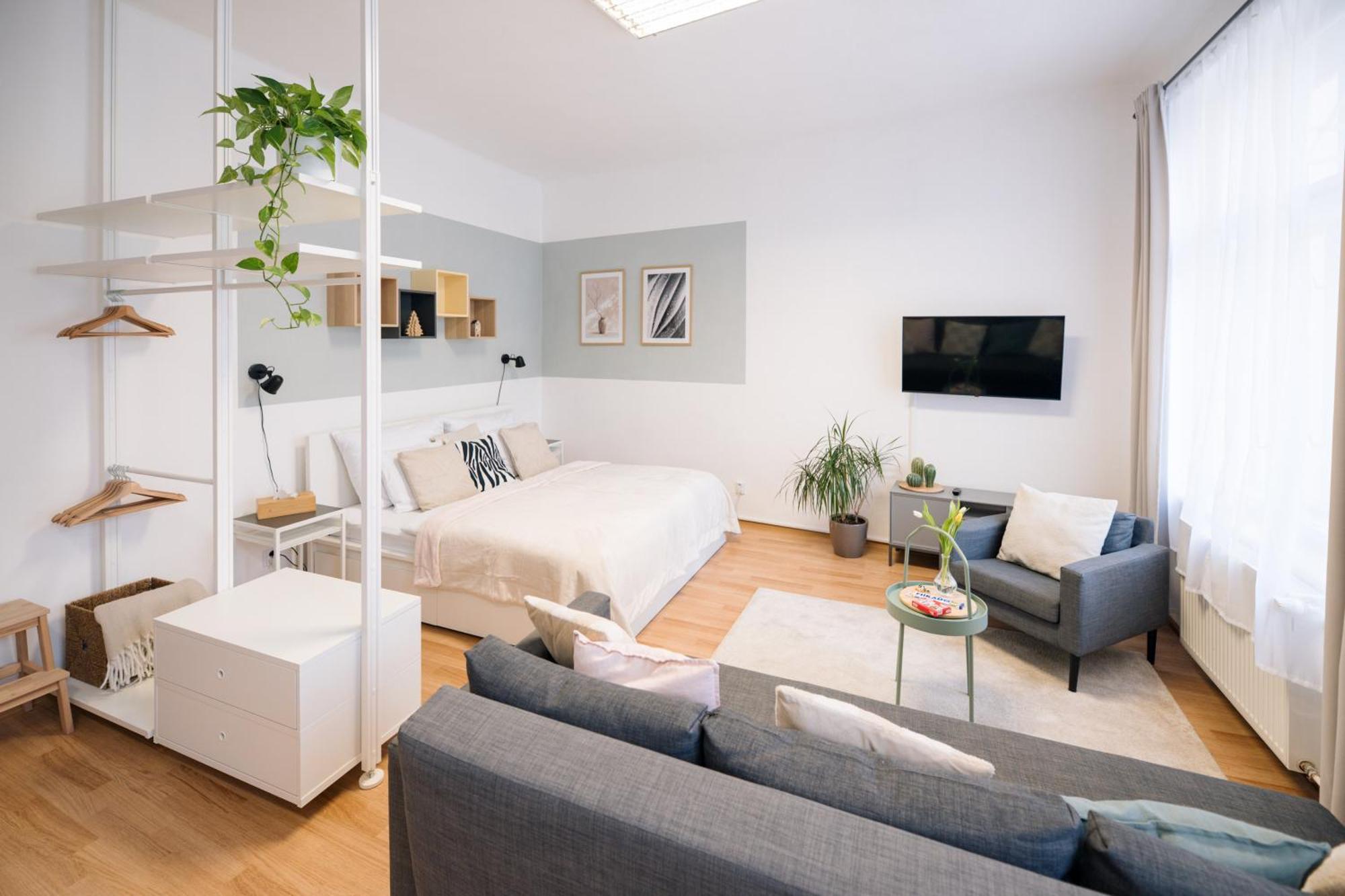7 NIGHTS Apartments Dominikánské n. Brno Esterno foto