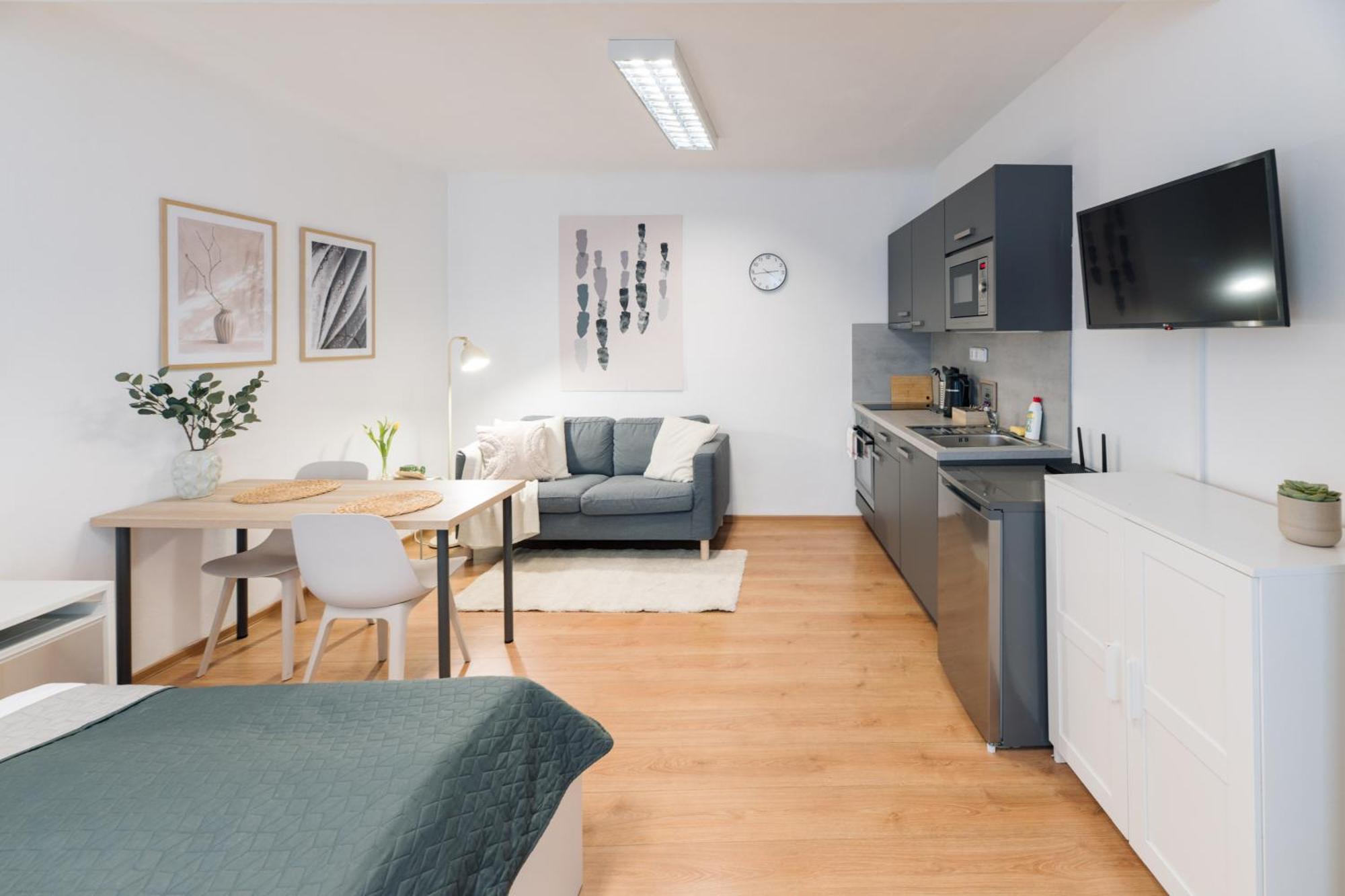 7 NIGHTS Apartments Dominikánské n. Brno Esterno foto